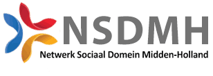 Logo Netwerk Sociaal Domein Midden-Holland NSDMH, ga naar de homepage
